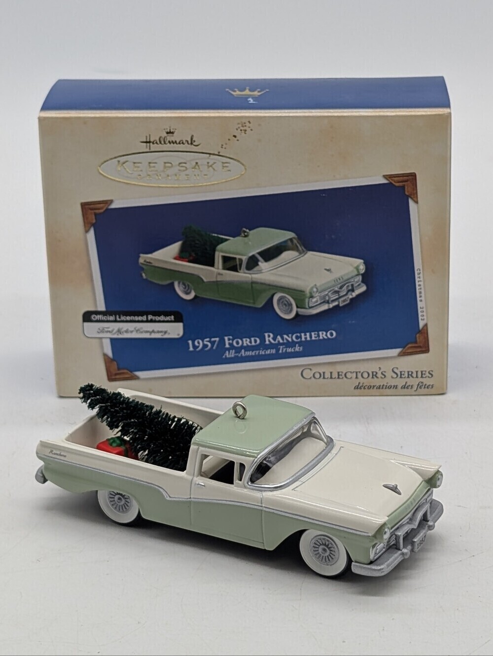 2002 Hallmark Keepsake Ornament 1957 Ford Ranchero All-American Trucks #8